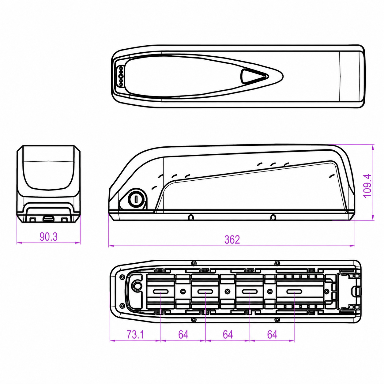 Case de Bateria Hailong G70 SSE-114 - Imagem 7